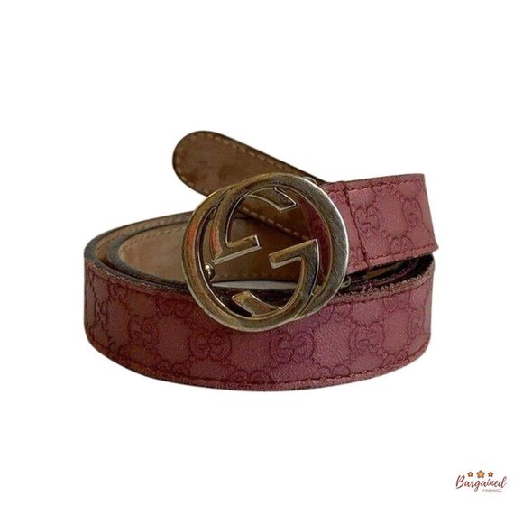 guccissima belt
